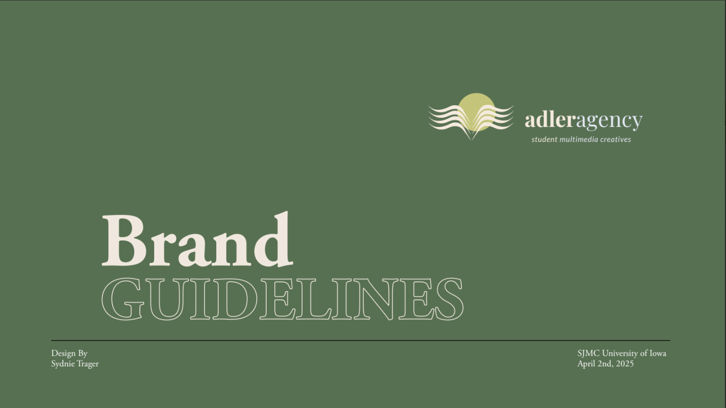 Sydnie Trager Adler Agency Presentation